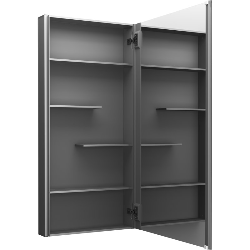 Kohler Maxstow™ Surface Mount Frameless Medicine Cabinet with 4 Fixed ...